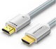 Vention HDMI-Kabel männlich - HDMI-Stecker männlich 1,5m Silber