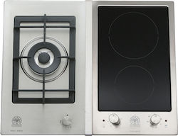 La Germania P63 1CV LAG X LPG Kochfeld Flüssiggas & Strom Autonom 61.5x51cm Silber