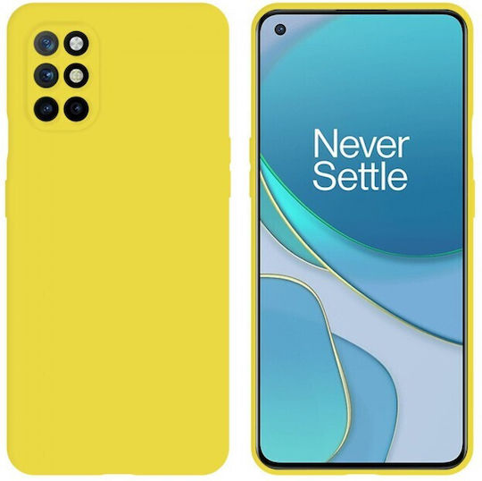 Задна Корица Силикон Жълт OnePlus 8T
