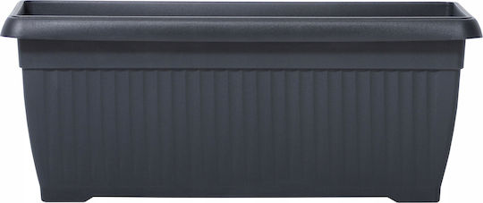 Prosperplast Kunststoff-Blumentopf Anthrazit 32cm