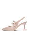 Leder Pumps Rosa