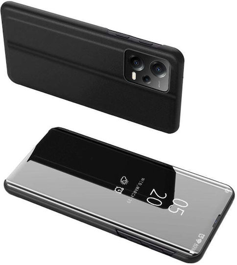 Klare Ansicht Hülle Xiaomi Redmi Note 12 Pro Poco X5 Pro 5g Klapphülle Schwarz Schwarz