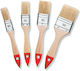 Set 4 Pinsel Leichtes Haar 20 25 35 50 mm Color Expert