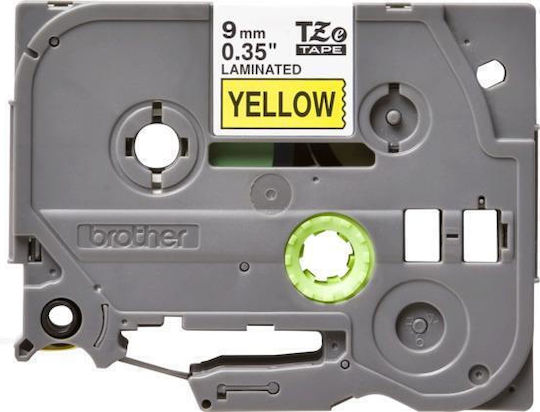Brother Label Maker Tape in Yellow Color
