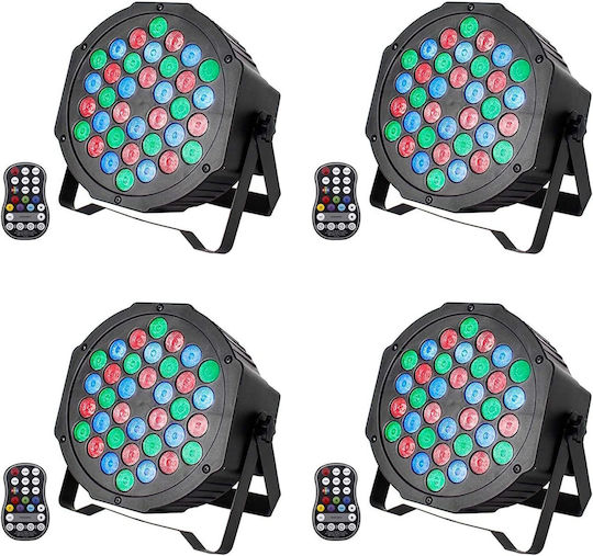 Lămpi Decorative Pentru Masă LED RGB 4 Buc 17.5x17.5x9.5cm