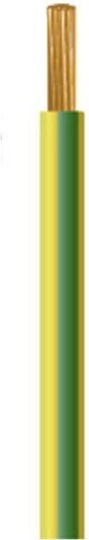 Nyaf H07v-k Power Cable 1x4mm² Green Yellow 100m/roll