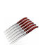Gefu Rancho Knife Set from Stainless Steel 22.5cm 6 Pieces