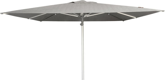 Umbrelă Profesională Pătrată Din Aluminiu Gladell Gri 3x3m