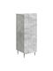 Sideboard from Wood & Metal Concrete Gray 34.5x33x92cm