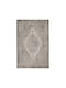 Biokarpet Wohnzimmerteppich Gossip 6185a Weiß Vison 67x140