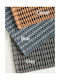 Palamaiki Non-slip Rectangular Summer Cotton Rug Grey 60x120cm