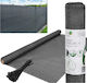 Saska Garden Gray Shade Porch Divider Roll 1.5x2m 110gr/m²