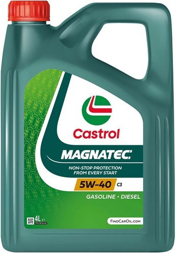 Castrol Magnatec C3 Halbsynthetisches Auto Schmierstoff 5W-40 4lt