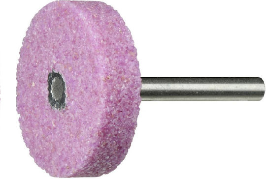 Cylindrical Shaft Abrasive Zy2 40x10mm Shaft 6mm Grit 30 Steel & Cast Steel Lukas 1 Piece