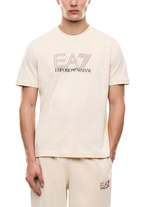 Emporio Armani T-shirt Μπεζ