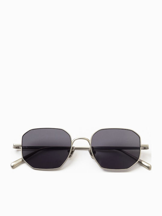 Common Sense Men's Sunglasses with Silver Metallic Frame and Mirror Lens 467929