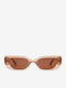Projekt Produkt Men's Sunglasses with Pink Horn-Rimmed Frame 476404
