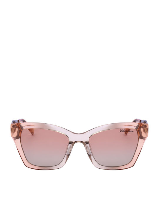 Blumarine Women's Sunglasses with Pink Frame SBM829 02G8