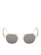 Zegna Men's Sunglasses with Transparent Horn-Rimmed Frame EZ0286 39A