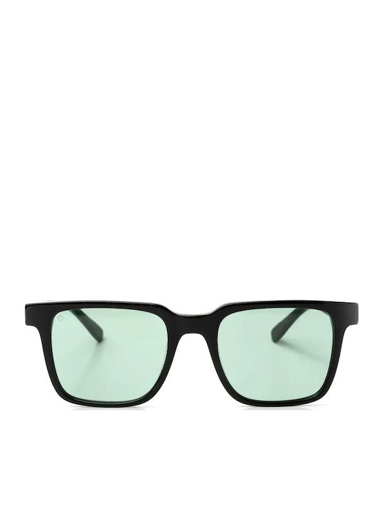 Faos Unisex Sunglasses with Black Horn-Rimmed Frame 501880