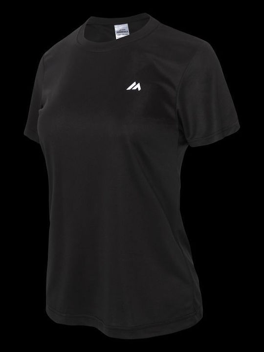 Γυναικείο T-shirt Fast Drying Μαύρο