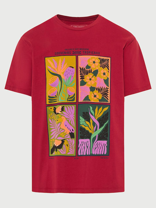 Funky Buddha T-shirt Red