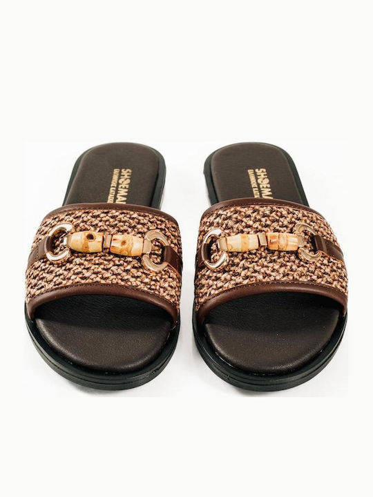The Shoemart Women's Flat Sandals Brown