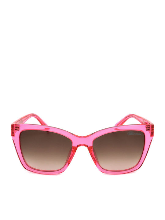 Blumarine Women's Sunglasses with Pink Frame SBM805 03GB