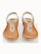 Women's Flat Sandals White