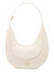 Damen Schultertasche Creme