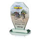 Glass Trophy Luxorjet Color Print Engraving Paint Filling Case