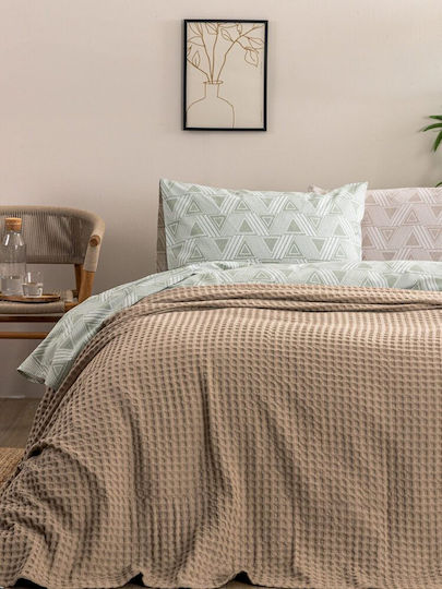 Palamaiki Marcie Pique Single Blanket 170x240cm Beige