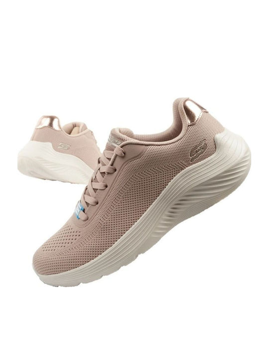 Skechers Bobs Squad Waves Damen Sneakers Beige