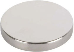 Neodymium Magnet Disc Gray 19 Mm/3 Mm 4 Pcs Fix-o-moll