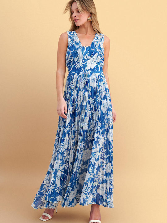 Summer Maxi Dress Blue
