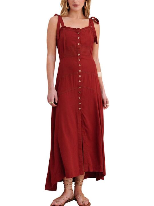 Summer Maxi Dress Red