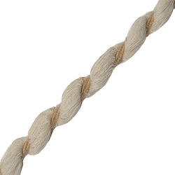 Ecru Cotton Jute Natural Screw Lace 1.5cm Meter