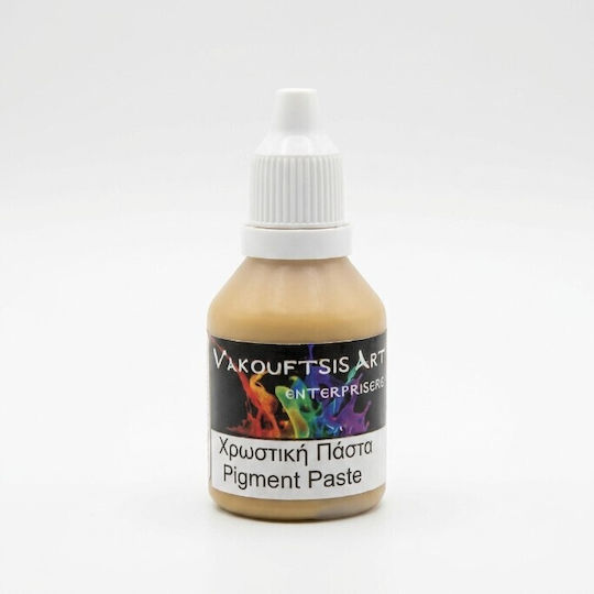 Pigment Paste Ochre Yellow 25ml Liquid Glass Porcelain Powder Plaster Cement
