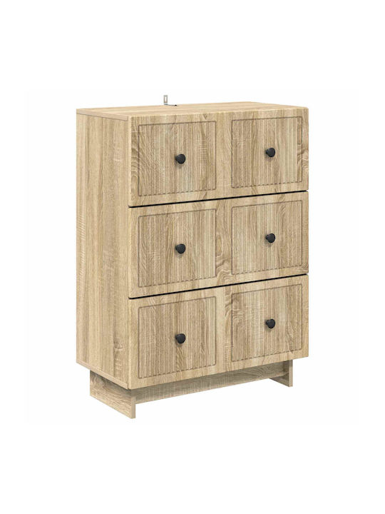Metal Storage Cabinet L66xW34.5xH90cm