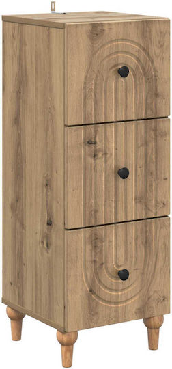 Dulap De Depozitare Metalic L33xL34.5xÎ90cm