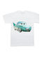Kinderoberteile T-Shirts Weiß Cars