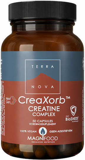 TerraNova CreaXorb Creatine Plus Μονοϋδρική Κρεατίνη 50 κάψουλες