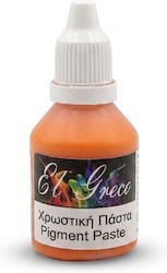 Χρωστική Πάστα Orange Cadmium 25ml Υγρό Γυαλί Σκόνη Πορσελάνης Γύψο Τσιμέντο