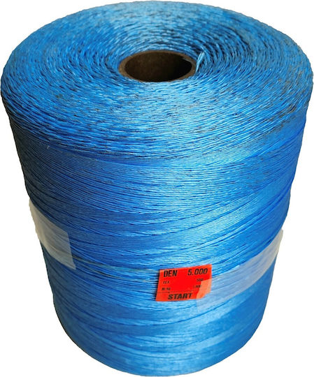 Polypropylene Rope Yarn Blue 5.46kg 5000d Tex 550 1.800m/kg Bindings Hay Baling & Packaging