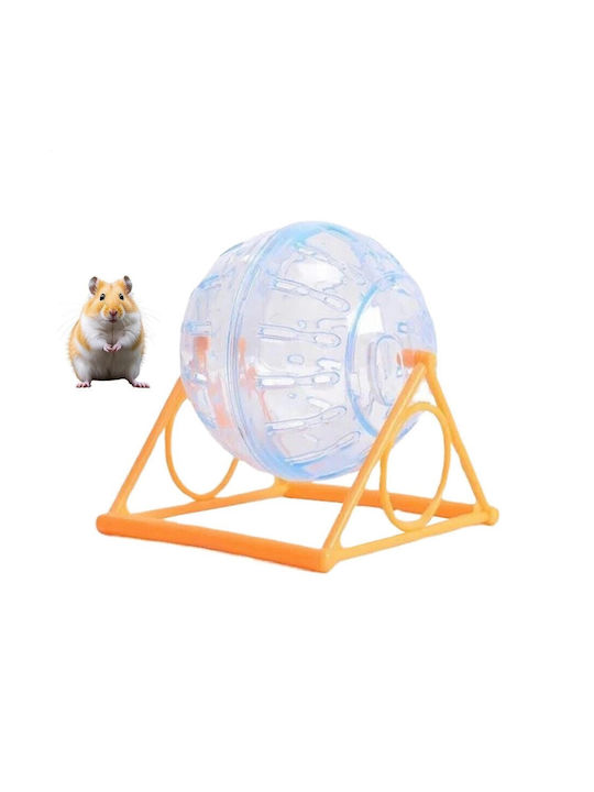 Roza 1391-32 Μπάλα Χάμστερ Βάση 12cm Anti Escape Τροχός Άσκησης Τρωκτικών