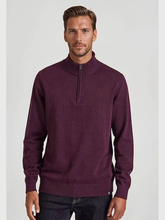 Funky Buddha Langarm Pullover Plum