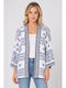 Women's Cardigan Blue SL-1654LV-26CA-Blue