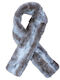 Women's Furry Brown Scarf