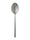Yuk Set Of Silver Stainless Steel Dinner Spoons 12 Pieces