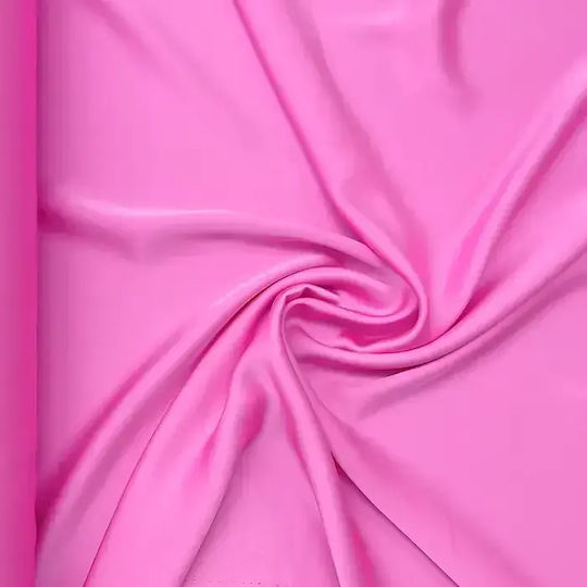 Dekorationsstoff Satin Pro Meter Breite 150cm Rosa